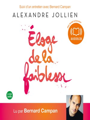 cover image of Eloge de la faiblesse